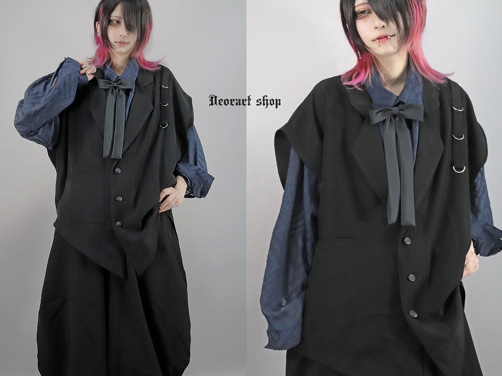 Deorart,ディオラート,透け,シャツ,ブラウス,かっこいい,奇麗,大人シャツ,大人ブラウス,ゴシックファッション,パンクファッション,地雷系男子,地雷系女子,通販,ユニセックス