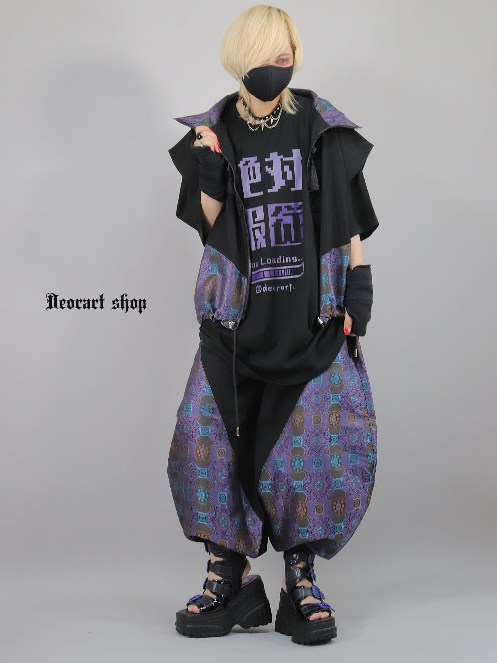 Deorart,ディオラート,V系,地雷系,中華柄,チャイニーズマフィア,中華マフィア,パンツ,バルーンパンツ,ボンタン,コーデ,ホスト,コンカフェ,ライブ,ファッション,ダンス衣装,メンズ,レディス,男装,通販,Vkei,anime,goth,emo,fashion,japan,Jrock