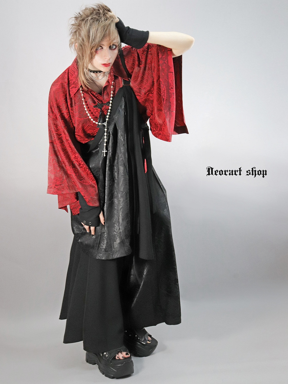 Deorart,ディオラート,和装,袈裟,袴,着物風,ファッション,和ゴス,浴衣,ヴィジュアル系,V系,闇落ち,
破戒僧,陰陽師,呪術師,通販,普段使い,メンズ,レディス,Vkei,goth,kimono,japan,anime,,fashion