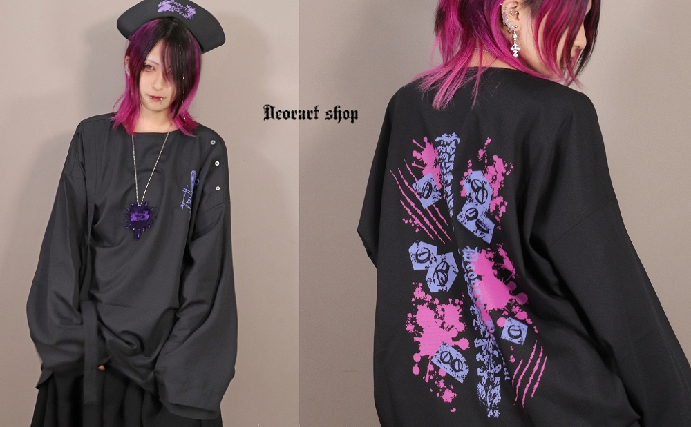 Deorart,ディオラート,病院風コーデ,血まみれ,包帯,ナースコーデ,ドクター,注射器,聴診器,プリント,医者,白衣,マッドサイエンティスト,コスプレ,ゴスロリ,通販,地雷系,ハロウィン,衣装,バンド,コンカフェ,V系,ヴィジュアル系,男,メンズ,レディース,ファッション,mad scientist,emo,fashion
