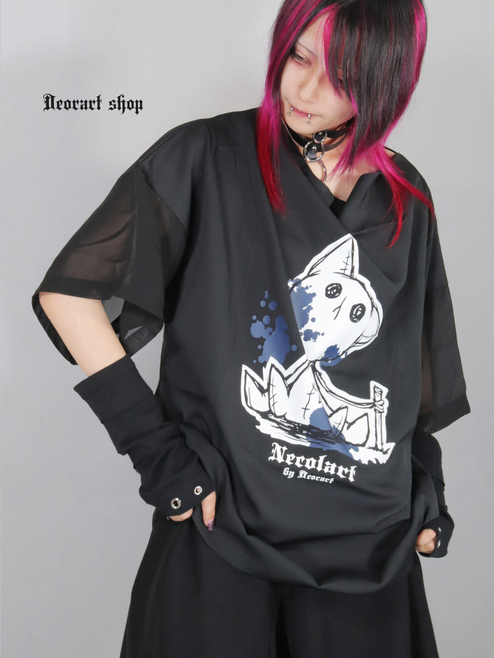 Deorart,ディオラート,通販,地雷系,原宿系,猫,ネコ,ぬいぐるみ,ホラー,ファッション,Tシャツ,オーバーサイズ,BIGサイズ,ゴス,ゴシック,メンズ,レディス,V系,goth,emo,punk,cyber,japan,fashion,rock,harajyuku,大きいサイズ,モード,服
