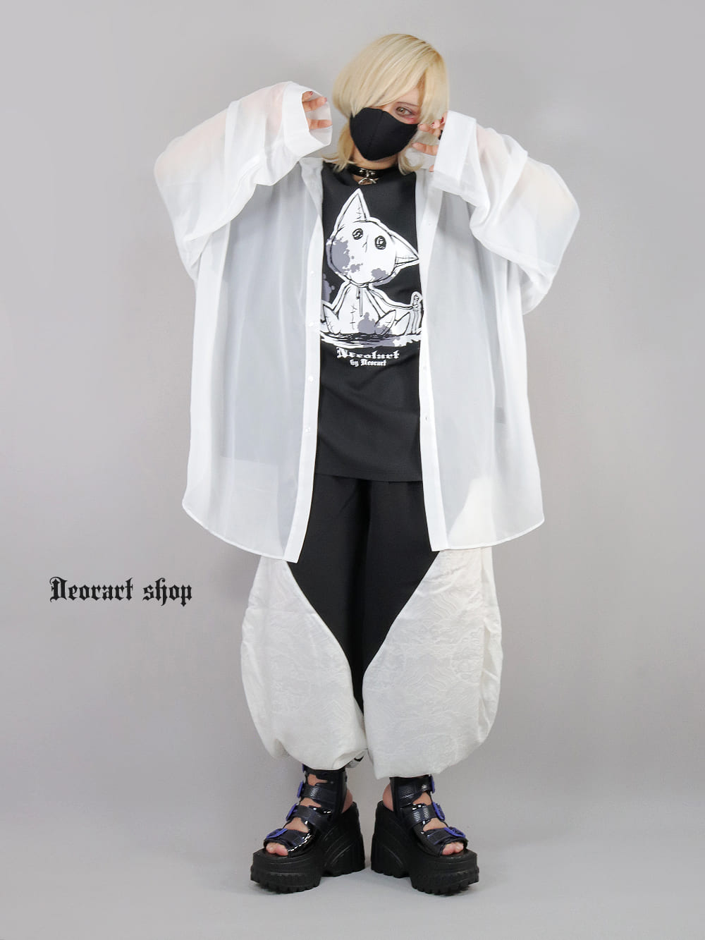 Deorart,ディオラート,通販,地雷系,原宿系,猫,ネコ,ぬいぐるみ,ホラー,ファッション,Tシャツ,オーバーサイズ,BIGサイズ,ゴス,ゴシック,メンズ,レディス,V系,goth,emo,punk,cyber,japan,fashion,rock,harajyuku,大きいサイズ,モード,服