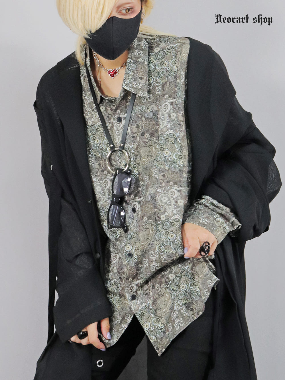 Deorart,ディオラート,モード,ゴシック,ファッション,ペイズリー柄,ヴィンテージ柄シャツ,アンティーク,V系,ヴィジュアル系,ホスト,バンド,大人,ライブ,衣装,メンズ,レディス,通販,Vkei,anime,goth,emo,fashion,japan,Jrock