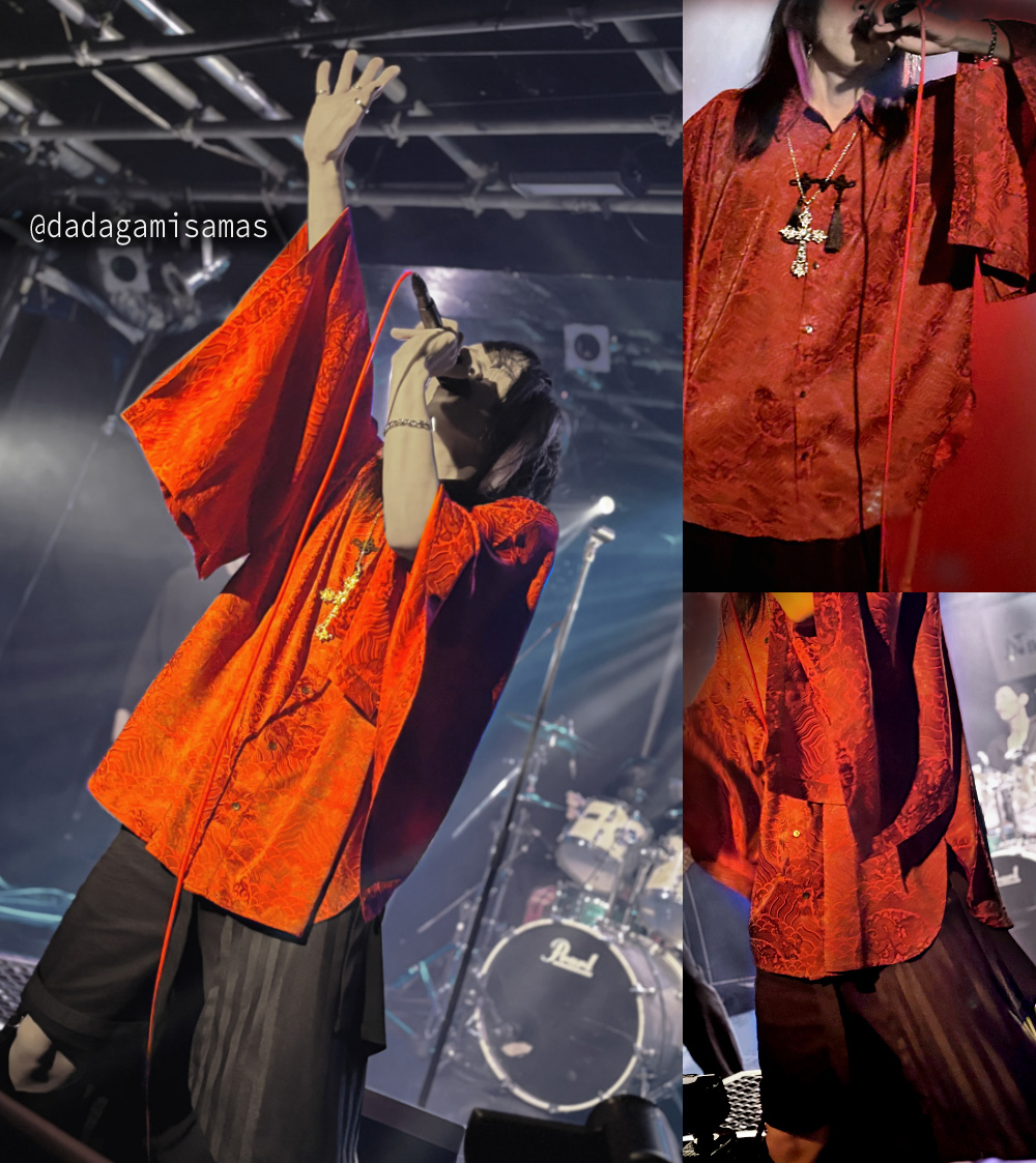 Deorart,ディオラート,モデル,アンバサダー,着用,model,インフルエンサー,V系ファッション,ヴィジュアル系,30代,40代,地雷系男子,バンド衣装,衣装,地雷系女子