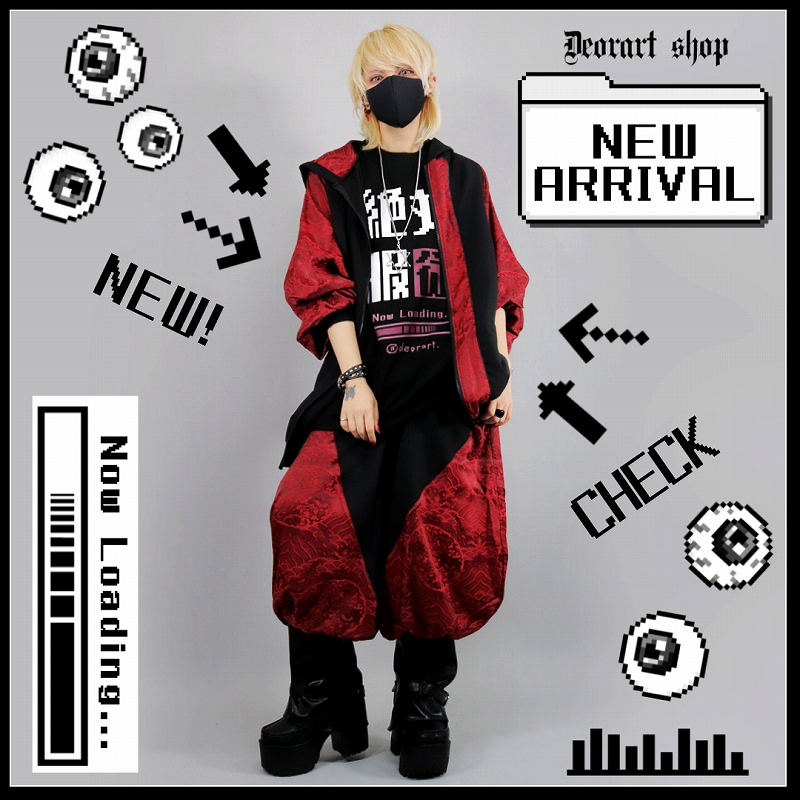 Deorart,ディオラート,ネコラ,necola,猫,キャラクター,プリントパーカー,メンコン,メン地下,ホスト,地雷系,男,V系,ヴィジュアル系,コーディネート,服,通販,ブランド,大人,カッコイイ,