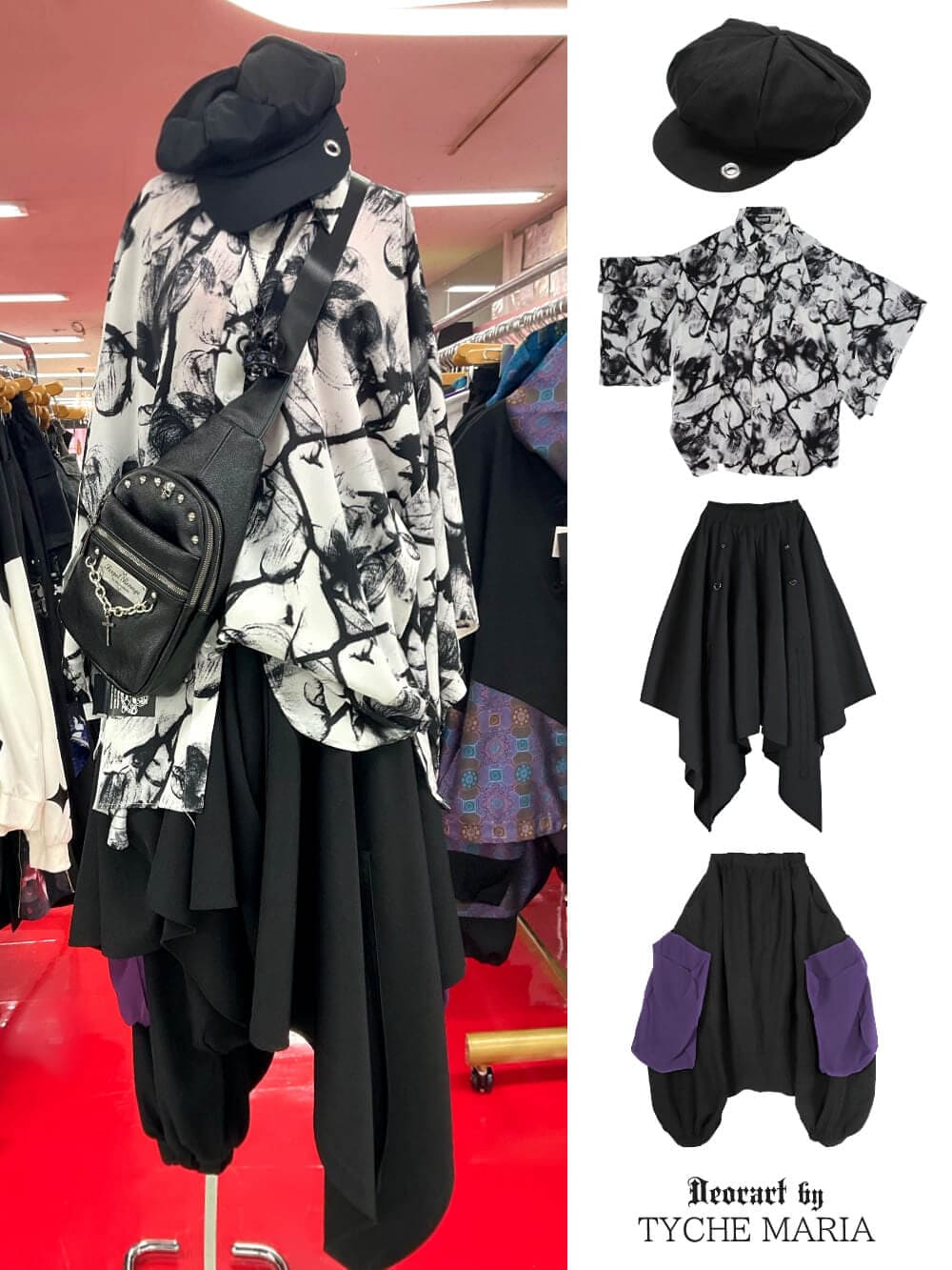 Deorart,ディオラート,モデル,店舗,取扱店,スタッフコーデ,ペア,ファッション,メンズファッション,レディースファッション,ゴシック系ファッション,地雷系女子,地雷系男子