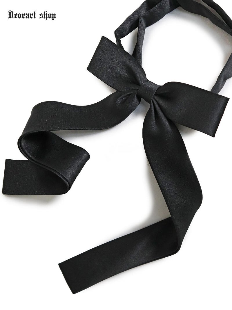 Deorart,ディオラート,ネクタイ,スクールコーデ,リボンネクタイ,スリム,蝶ネクタイ,モード系,地雷系,ゴシック,ファッション,メンズ,レディス,