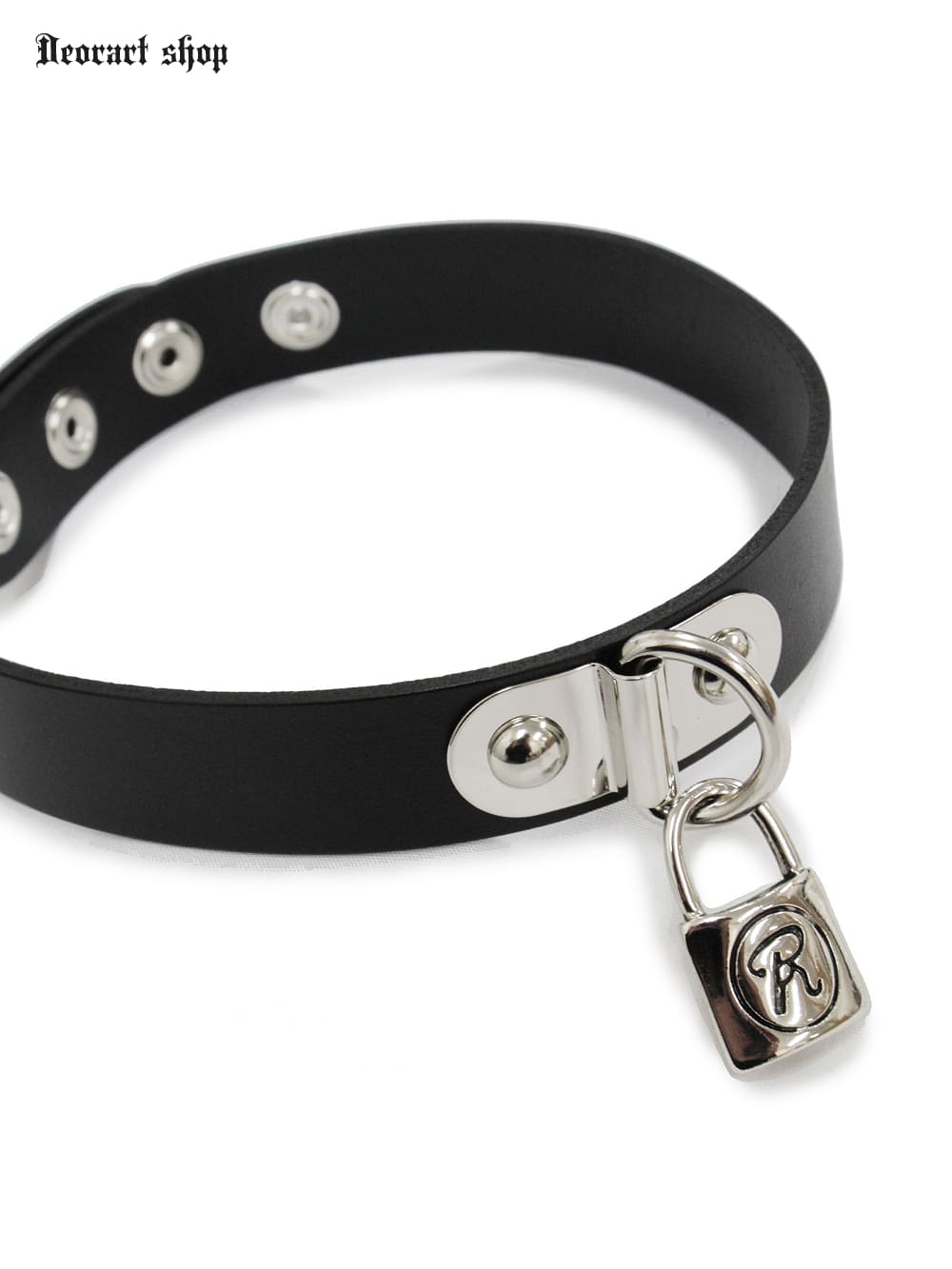 BY2095 Padlock choker 南京錠 チョーカー/首輪 | Deorart shop