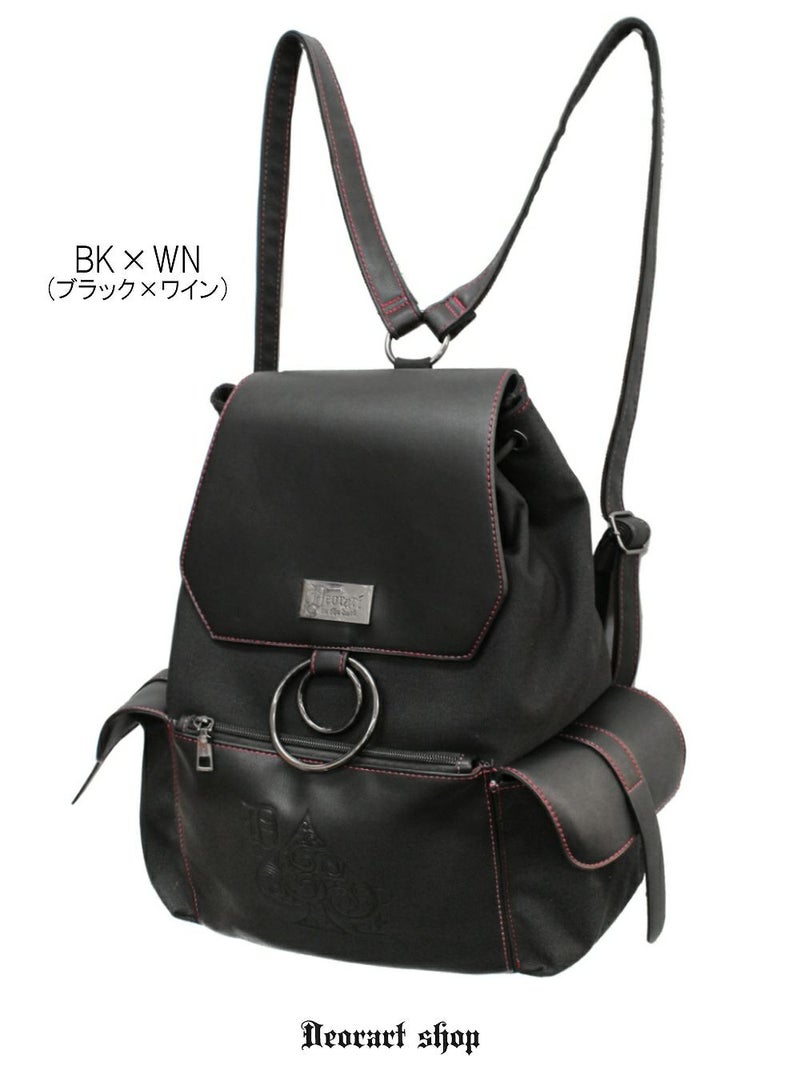 Deorart,ディオラート,ショルダーバッグ,トートバッグ,ツールバッグ,ゴシック,パンクロック,V系,ヴィジュアル系,トランプ柄,スペード,メンズ,レディス,バッグ,リュック