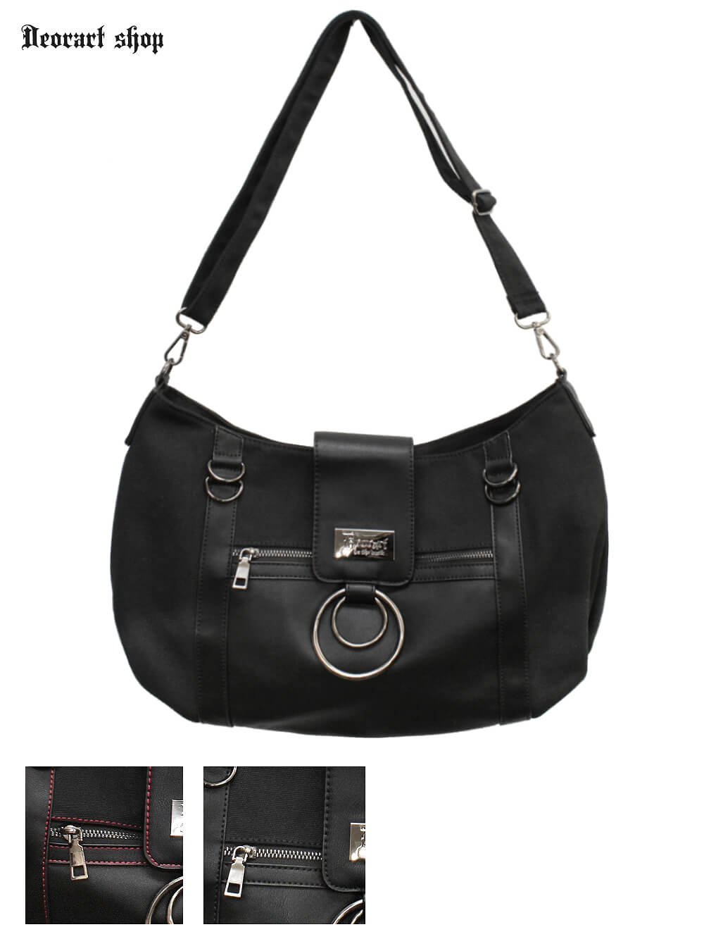 Deorart,ディオラート,ショルダーバッグ,トートバッグ,ツールバッグ,ゴシック,パンクロック,V系,ヴィジュアル系,トランプ柄,スペード,メンズ,レディス,バッグ,リュック