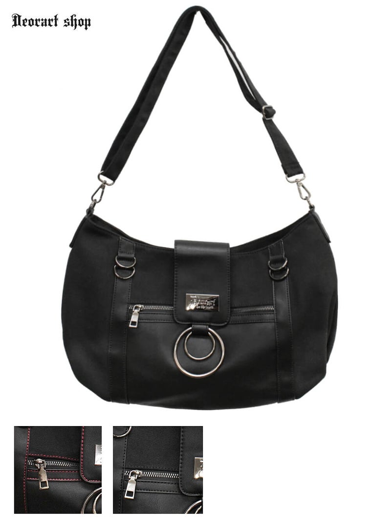 Deorart,ディオラート,ショルダーバッグ,トートバッグ,ツールバッグ,ゴシック,パンクロック,V系,ヴィジュアル系,トランプ柄,スペード,メンズ,レディス,バッグ,リュック