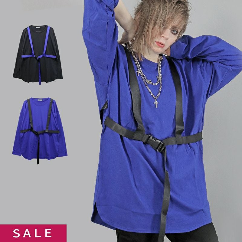 Deorart,ディオラート,コルセット,ベルト付き,拘束ベルト,ハーネス,ゴスパン,大きめ,ゴシック,変形Tシャツ,変型Tシャツ,V系,ヴィジュアル系,30代,40代,50代,カッコイイ,衣装,ダンス,メンズ,レディス