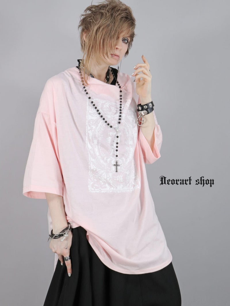 Deorart,ディオラート,ドレープネック,アームカバー,地雷系,袖セパレート,ボンテージ,変形Tシャツ,変型Tシャツ,V系,ヴィジュアル系,30代,40代,50代,ゴスパン,衣装,ダンス,メンズ,レディス