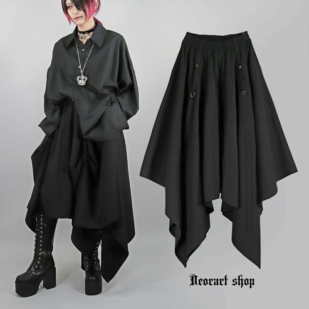 DRT2738 【GOTH CHINA】[無地] アジャスタ付 変形ユニセックス