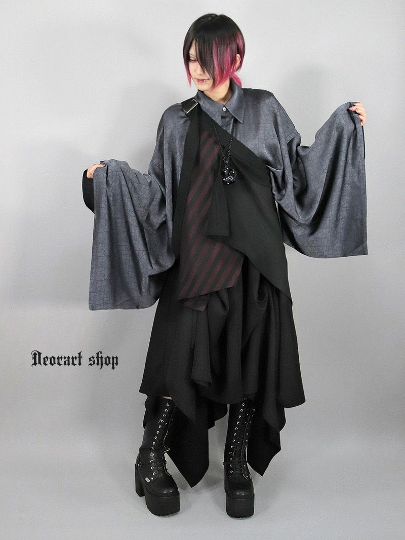 Deorart,ディオラート,変型スカート,アシメスカート,パニエ,メンズスカート,ゴシック,ヴィジュアル系,30代,40代,50代,カッコイイ,衣装,ダンス,メンズ,レディス