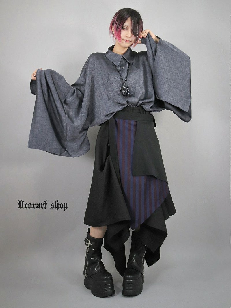 Deorart,ディオラート,変型スカート,アシメスカート,パニエ,メンズスカート,ゴシック,ヴィジュアル系,30代,40代,50代,カッコイイ,衣装,ダンス,メンズ,レディス