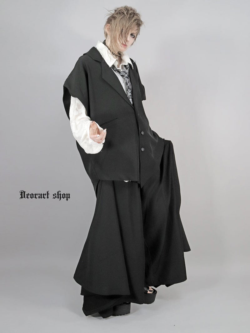 Deorart,ディオラート,V系,ヴィジュアル系,パンツ,セットアップ,メンズスカート,ゴシックスカート,ワイドパンツ,エプロンパンツ, モード系,ゴシック,地雷系,メンズ,男装,レディス,カッコイイ,衣装,ダンス,メンズ,レディス
