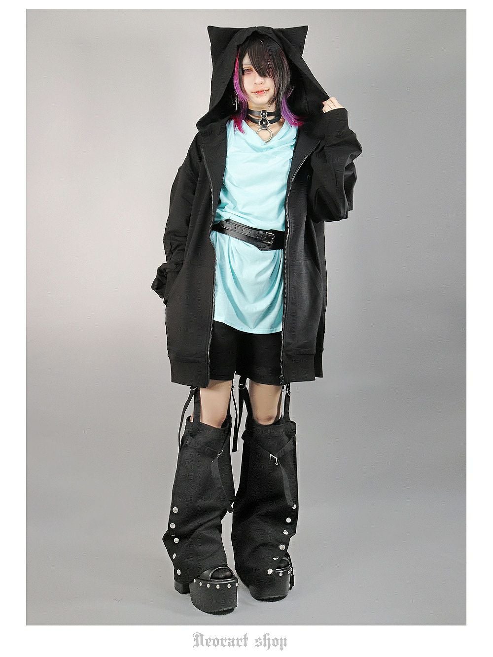 DRT2765 レッグカバー付・セパレートデザインパンツ | Deorart shop