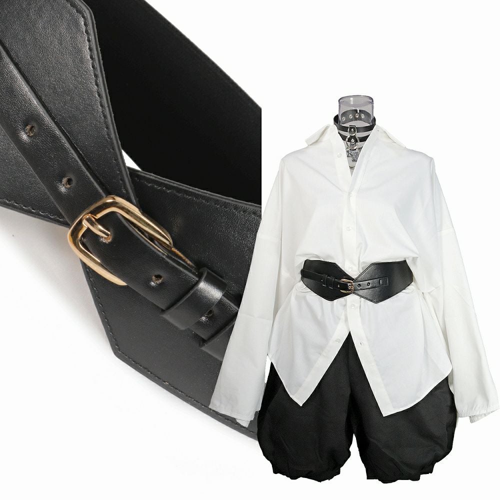 BY1110 ウエストマーク・バックルコルセットベルト [太幅] | Deorart shop