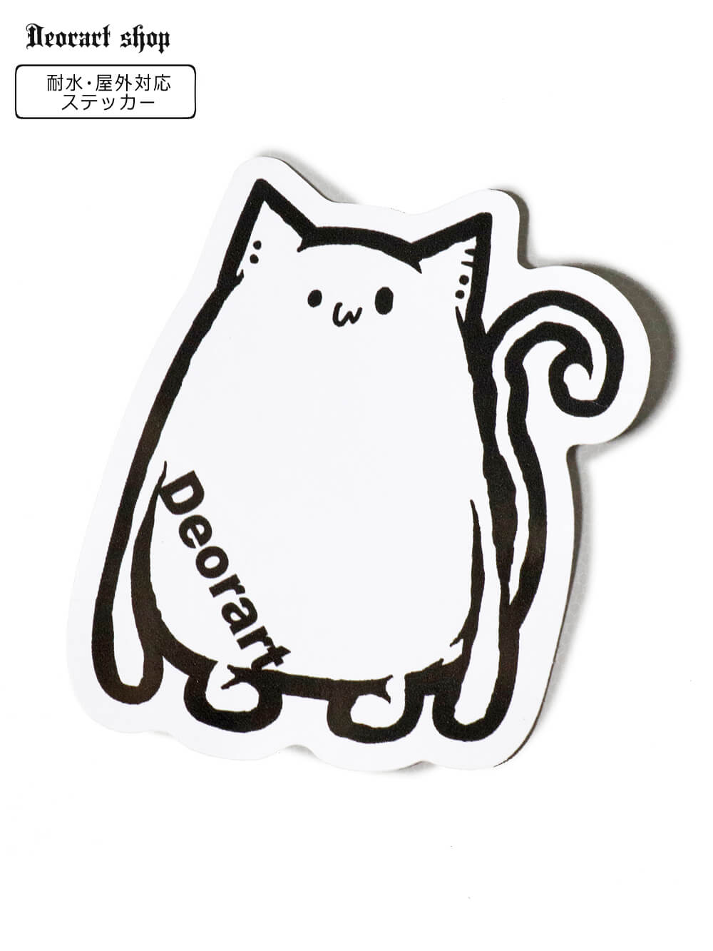 Deorart,ステッカー,NECOLA,オリジナルグッズ,ネコ,かわいい,スマホアクセサリー,グッズ,キャラクター