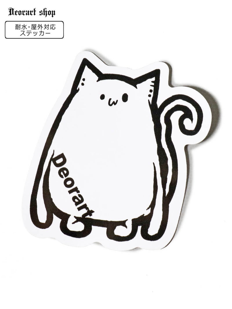 Deorart,ステッカー,NECOLA,オリジナルグッズ,ネコ,かわいい,スマホアクセサリー,グッズ,キャラクター
