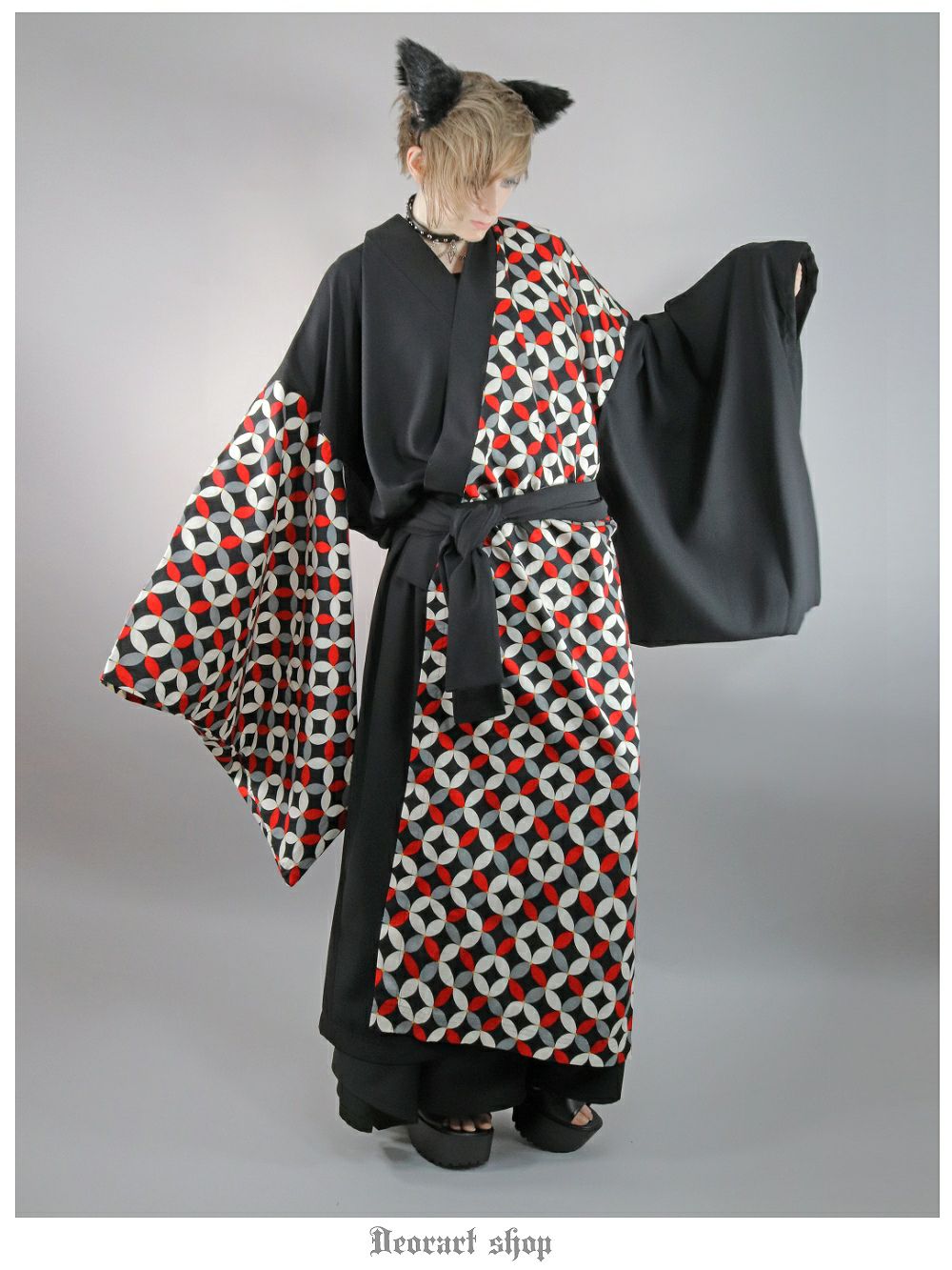 DRT2770B [ YUKATA ] Gothic＆Modern 振袖 浴衣 [モダン・七宝