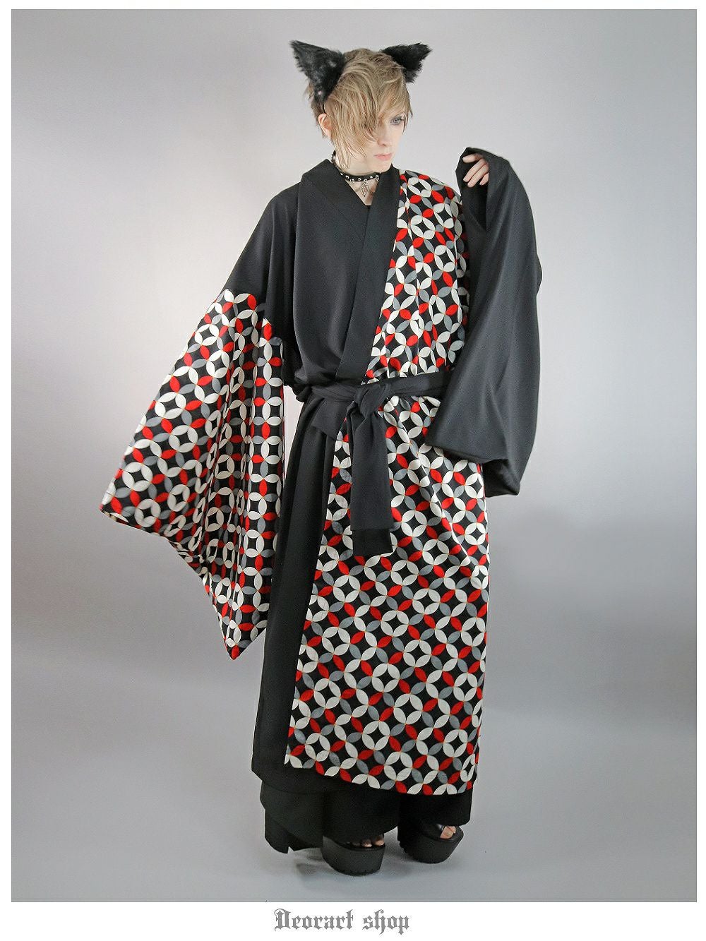 DRT2770B [ YUKATA ] Gothic＆Modern 振袖 浴衣 [モダン・七宝