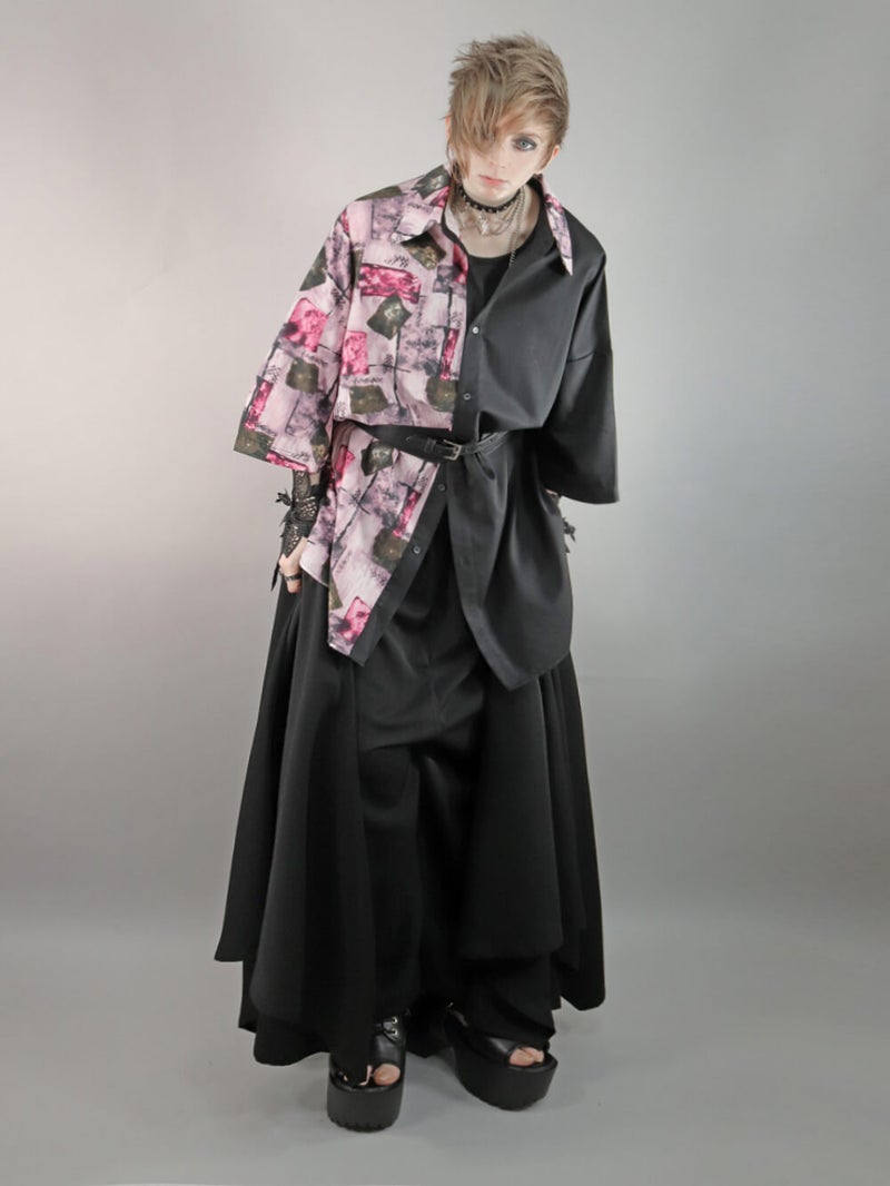 Deorart,ディオラート,モード,ゴスパン,パンクロック,総柄シャツ,ビッグサイズ,ワンピース,カッコイイ,ライブ,ハイブランド,ファッション,衣装,メンズ,レディス,通販