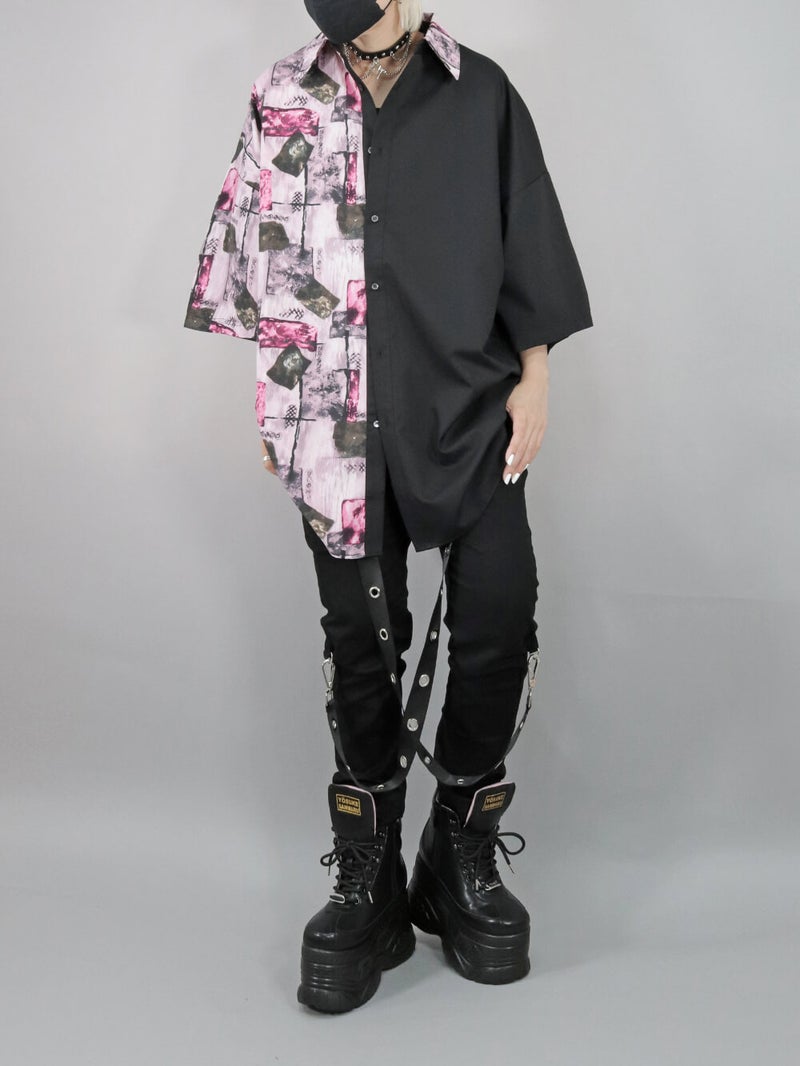 Deorart,ディオラート,モード,ゴスパン,パンクロック,総柄シャツ,ビッグサイズ,ワンピース,カッコイイ,ライブ,ハイブランド,ファッション,衣装,メンズ,レディス,通販