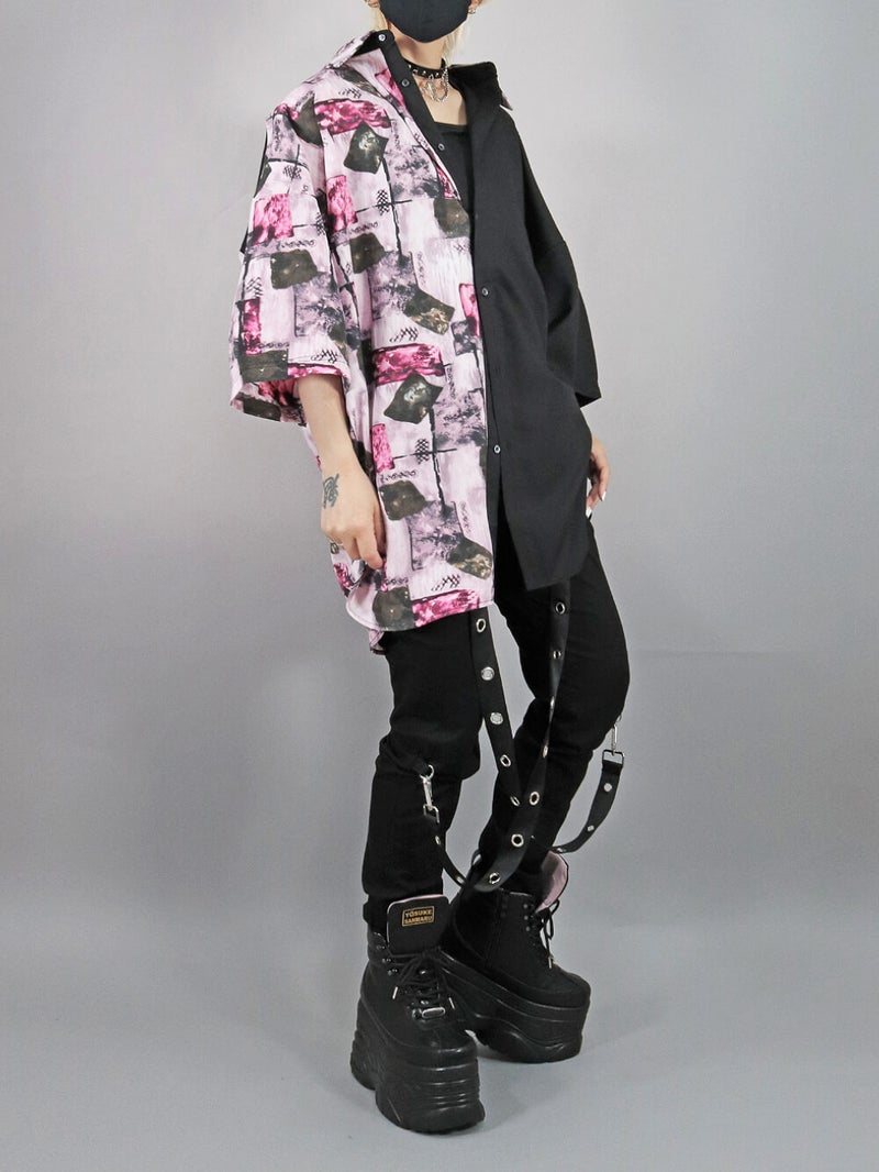 Deorart,ディオラート,モード,ゴスパン,パンクロック,総柄シャツ,ビッグサイズ,ワンピース,カッコイイ,ライブ,ハイブランド,ファッション,衣装,メンズ,レディス,通販