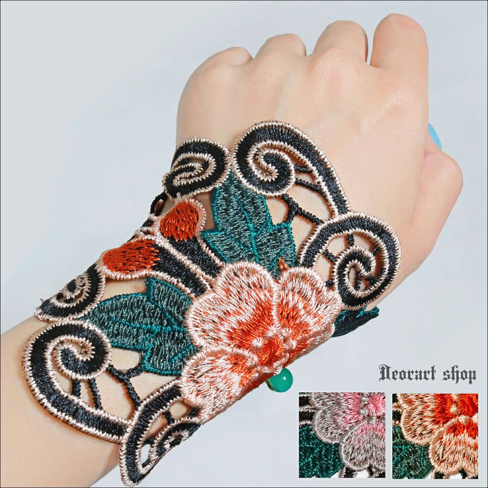 BY1115 チャイナゴシック・レースアームカバー | Deorart shop