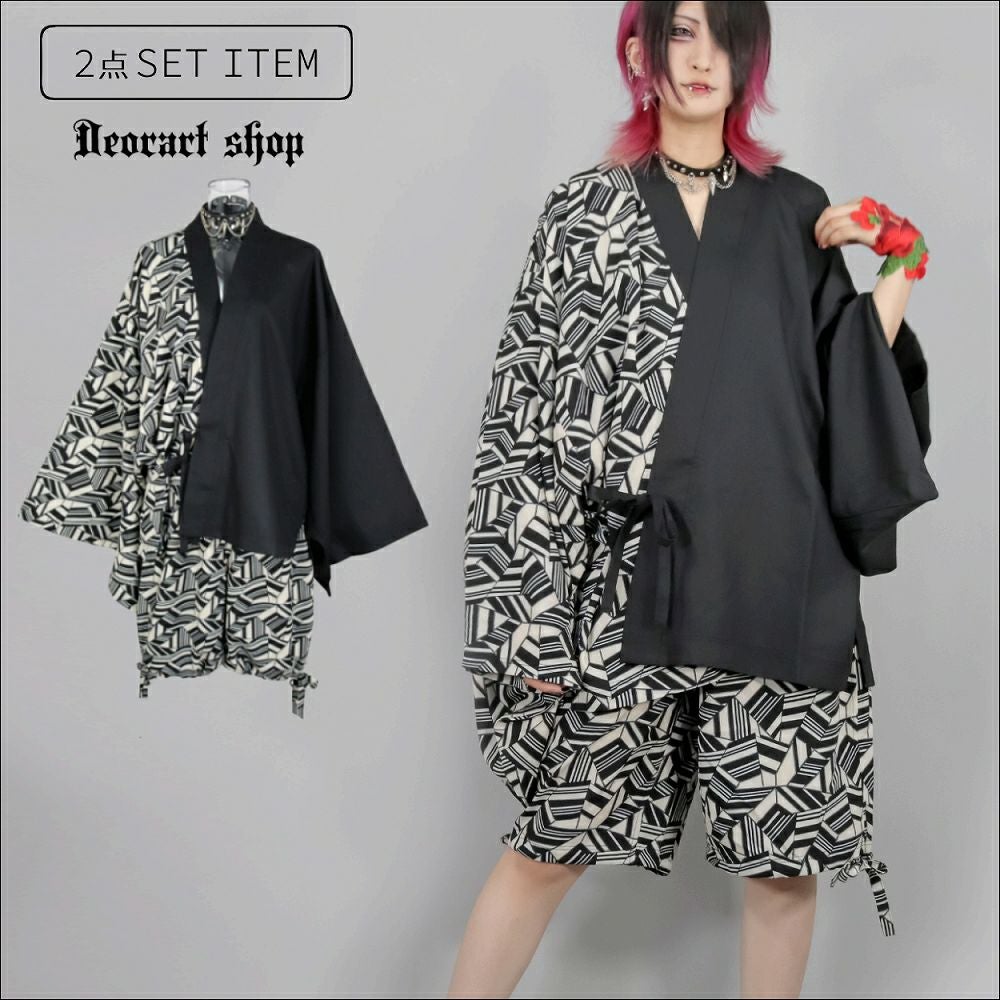 Deorart,ディオラート,原宿,地雷系,ジラサブ,セットアップ,和装,浴衣,甚平,カッコイイ,ハイブランド,V系,バンギャ,30代,40代,ホスト,衣装,メンズ,レディス