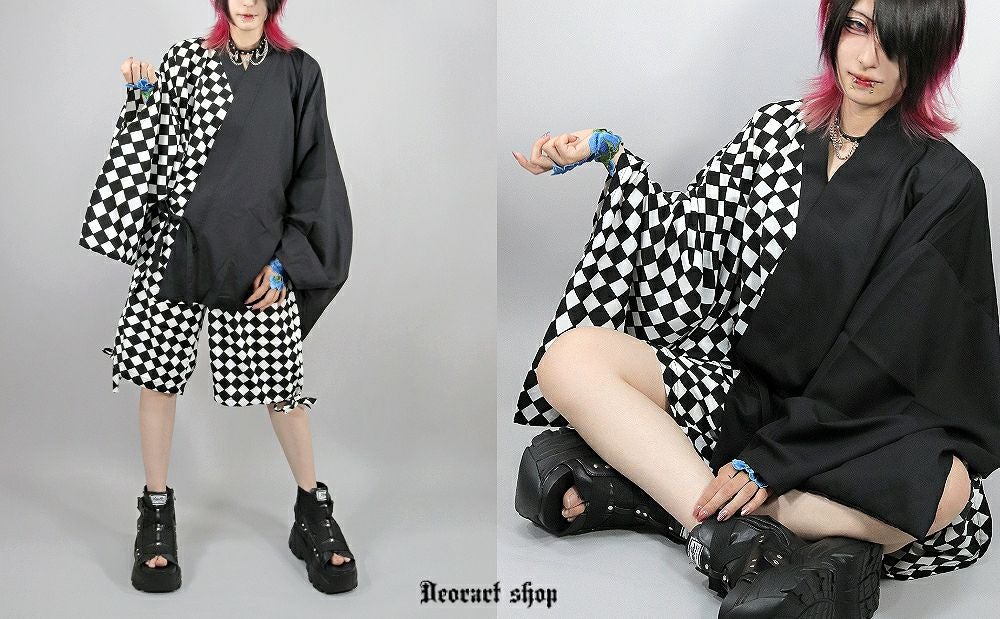 Deorart,ディオラート,原宿,地雷系,ジラサブ,セットアップ,和装,浴衣,甚平, カッコイイ,ハイブランド,V系,バンギャ,30代,40代,ホスト,衣装,メンズ,レディス