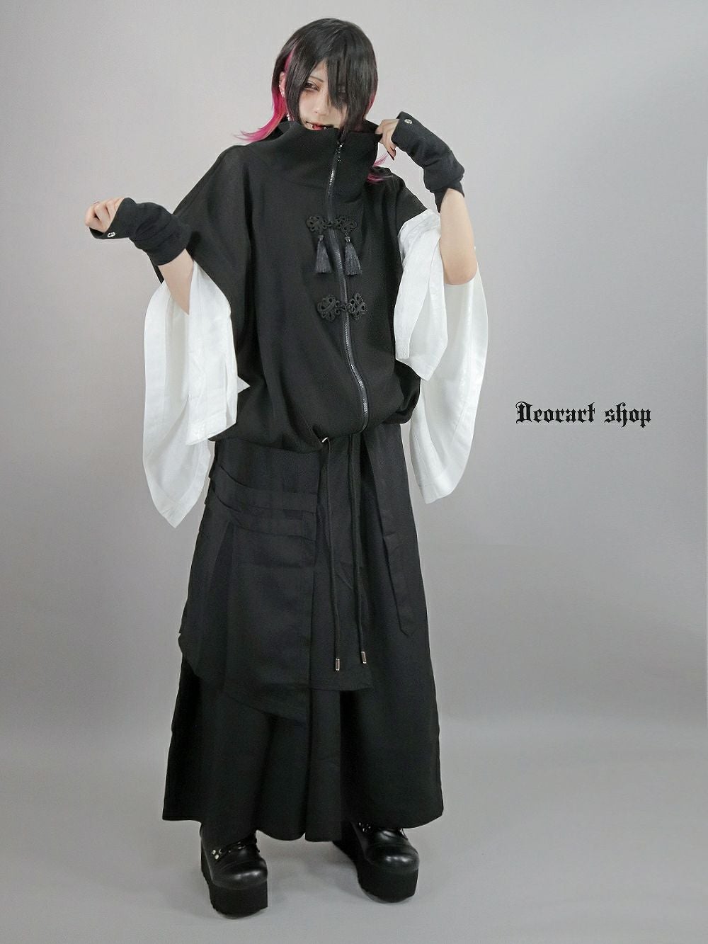 Deorart,ディオラート,袴,ハカマ,パンツ,ワイドパンツ,和装,V系,ヴィジュアル系,30代,40代,50代,カッコイイ,衣装,ダンス