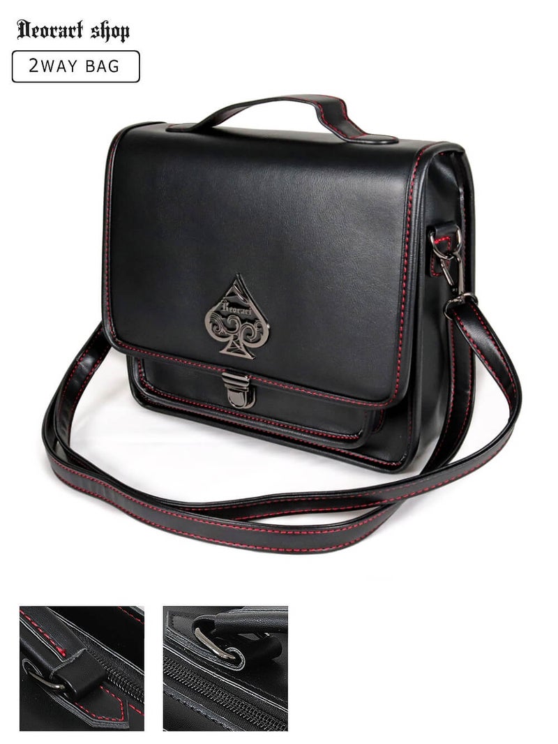 Deorart,ディオラート,バッグ,ショルダーバッグ,サッチェルバッグ,ゴシック,地雷系,V系,メンズ,レディス