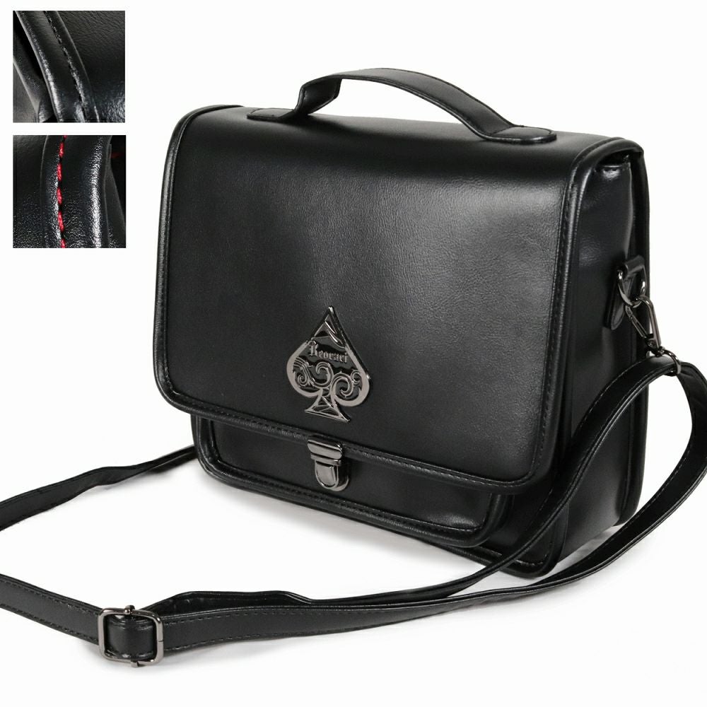 BG006 [2way] サッチェルバッグ [スペード・Spade・Goth bag