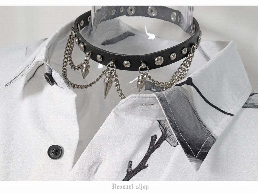 Deorart,ディオラート,V系シャツ,柄シャツ,花柄,薔薇,ゴシック,バンド,ホスト,男装,衣装,オーバーサイズ