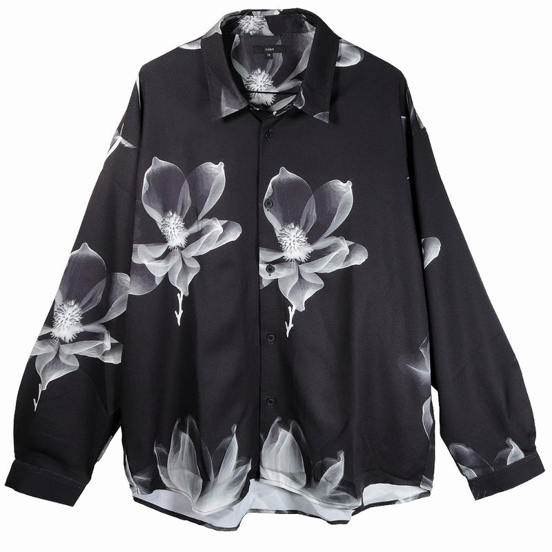 Deorart,ディオラート,V系シャツ,柄シャツ,花柄,薔薇,ゴシック,バンド,ホスト,男装,衣装,オーバーサイズ