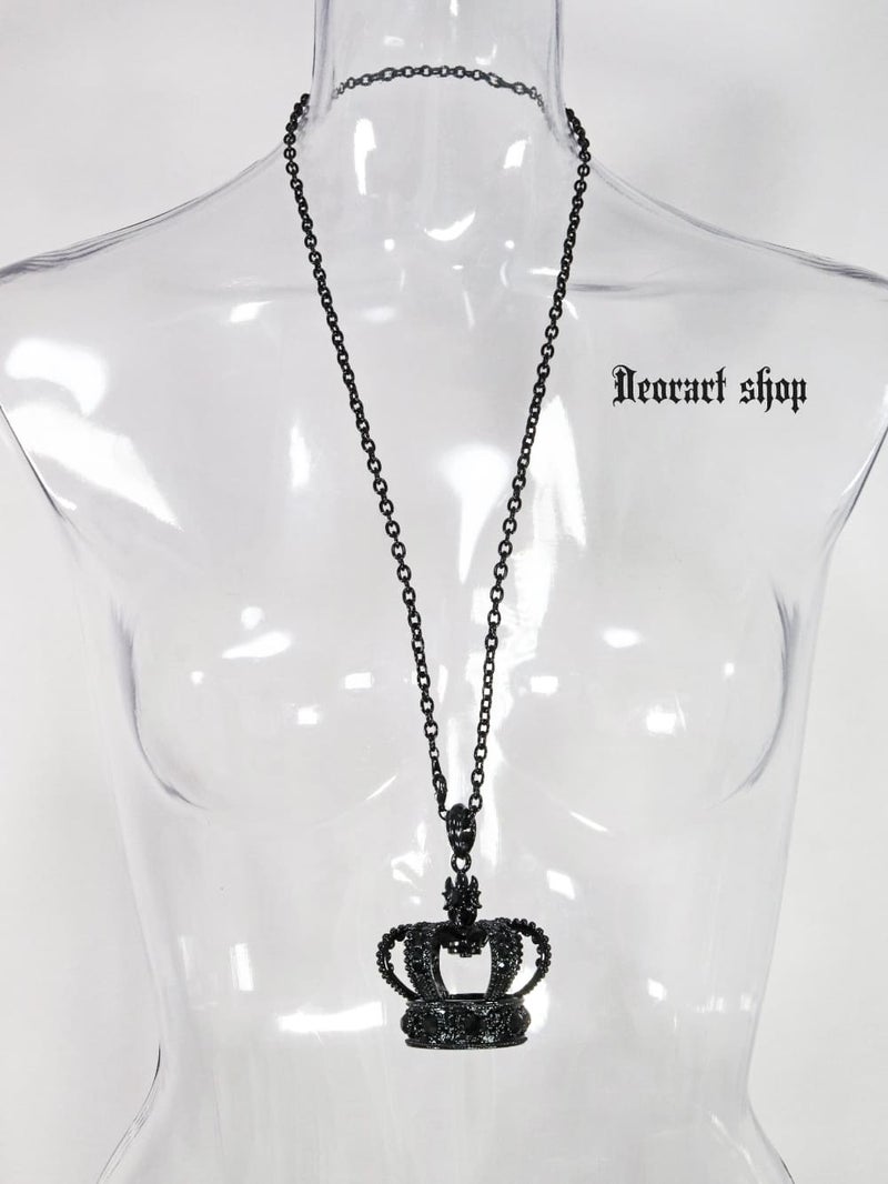 Deorart,ディオラート,王冠,クラウン,オーブ,大きい,ビッグ,ネックレス,大きい