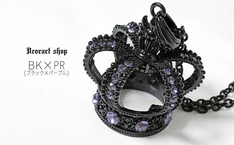 Deorart,ディオラート,王冠,クラウン,オーブ,大きい,ビッグ,ネックレス,大きい