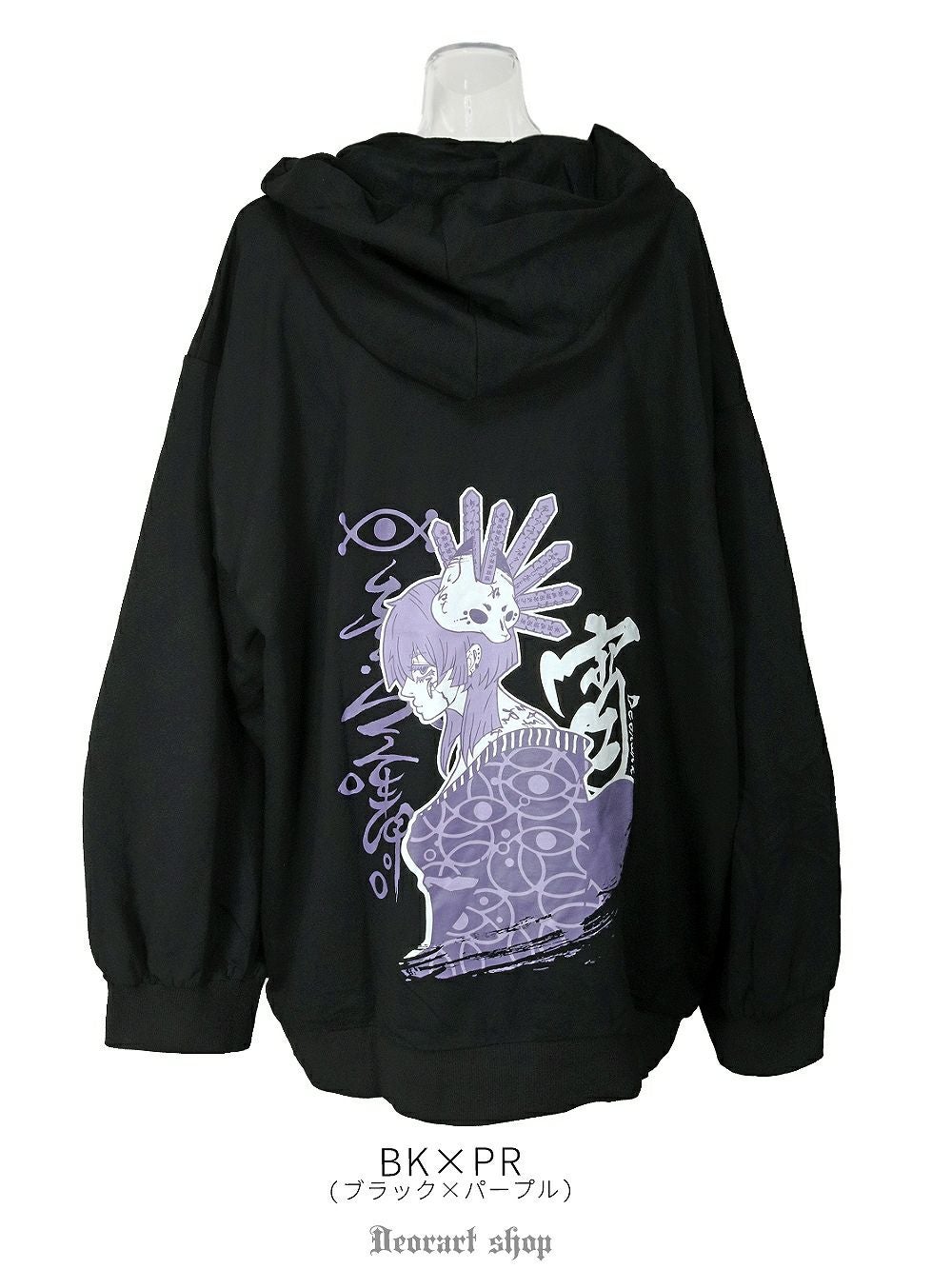 Deorart,ディオラート,地雷系,和風,狐,女の子柄,ホラー,サブカル,プリント,パーカー,カッコイイ,V系,emo,punk,rock,原宿 ,ゴシック,モード,メンズ,レディス,ブランド,衣装,通販