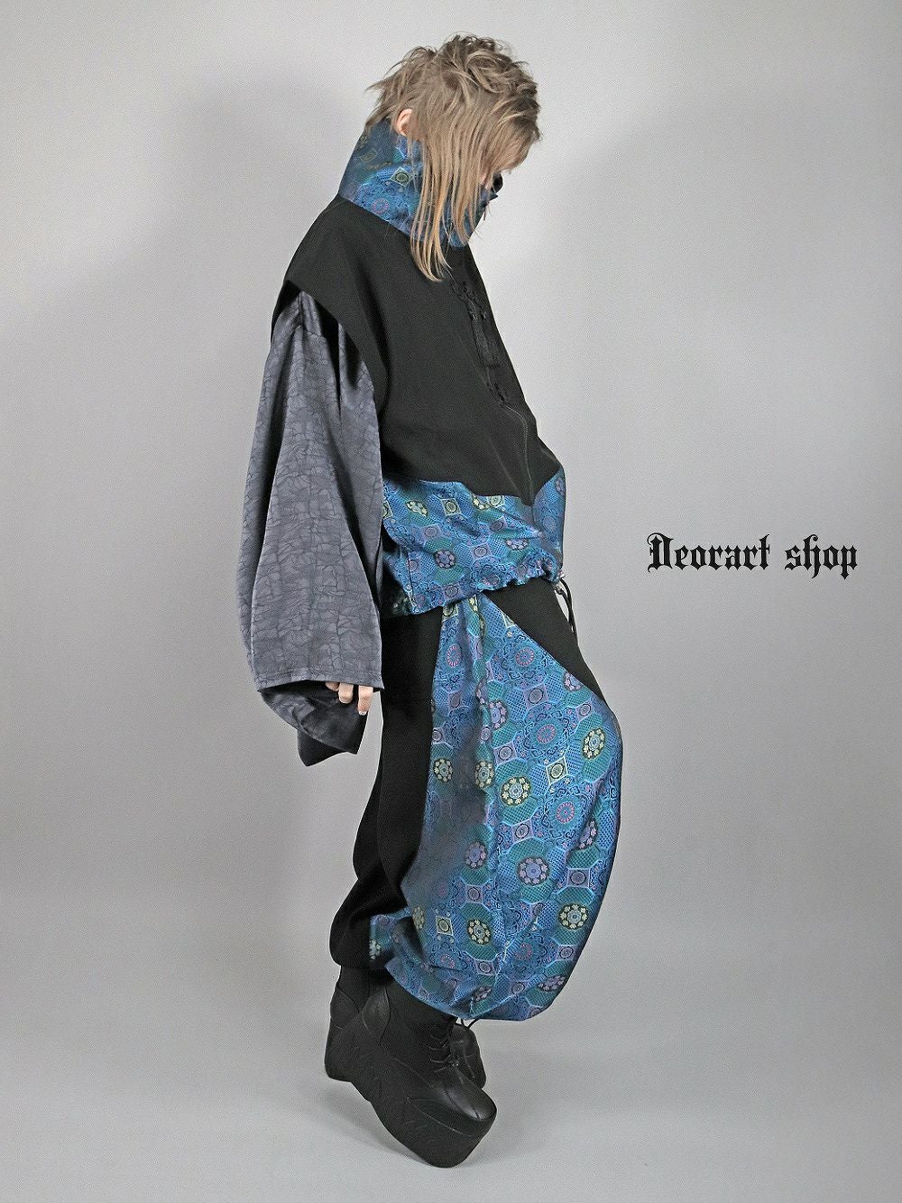 Deorart,ディオラート,V系,地雷系,中華柄,チャイニーズマフィア,中華マフィア,パンツ,バルーンパンツ,ボンタン,コーデ,ホスト,コンカフェ,ライブ,ファッション,ダンス衣装,メンズ,レディス,男装