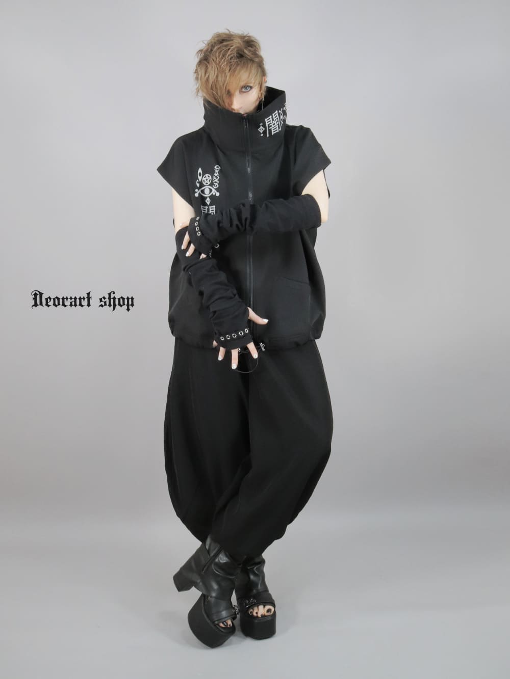 Deorart,ディオラート,V系,地雷系,中華柄,チャイニーズマフィア,中華マフィア,パンツ,バルーンパンツ,ボンタン,コーデ,ホスト,コンカフェ,ライブ,ファッション,ダンス衣装,メンズ,レディス,男装