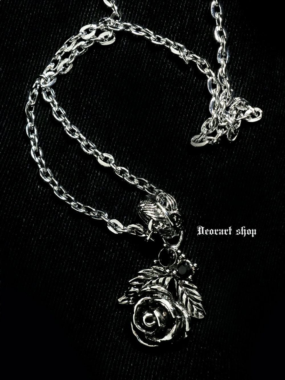 J.S.B. バラモチーフ ネックレス Rose Logo Necklace | J.S.B. | VERTICAL GARAGE OFFICIAL ONLINE