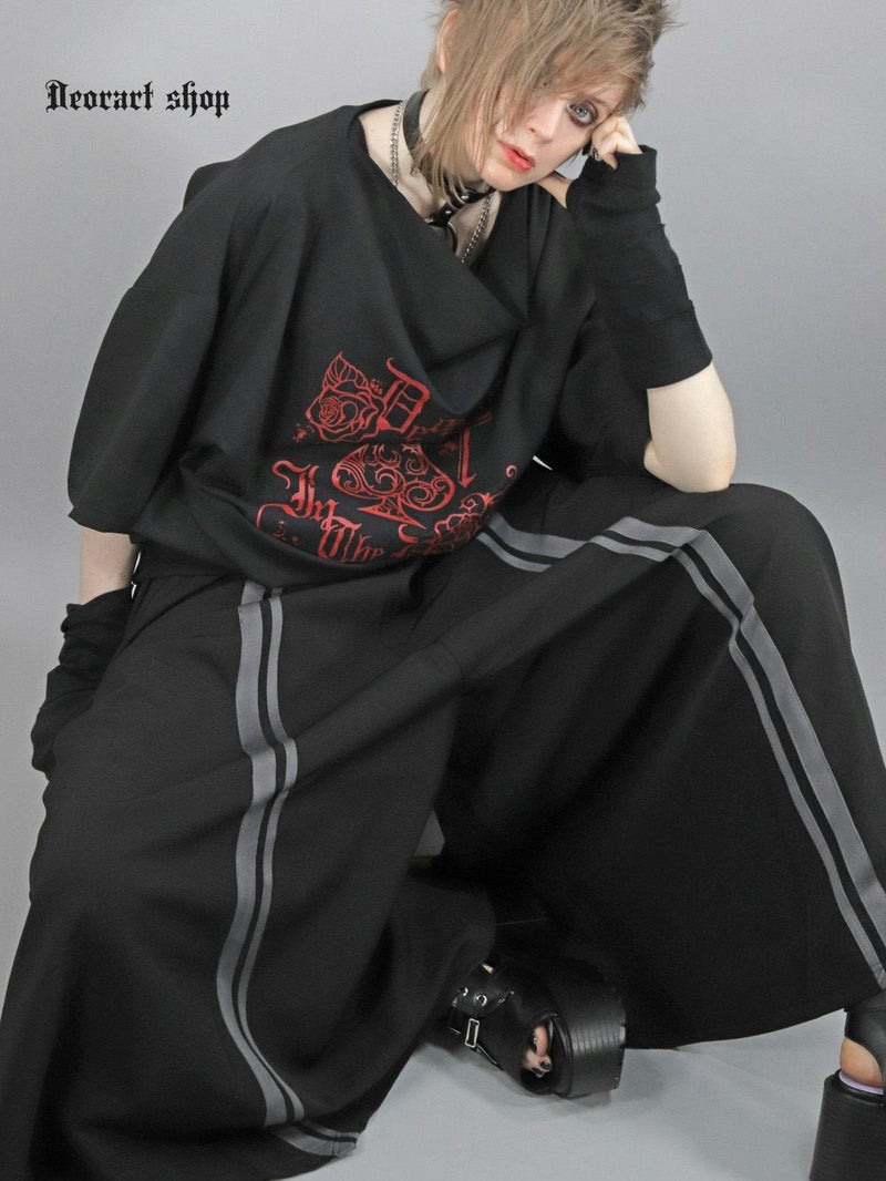 Deorart,ディオラート,地雷系,ジェンダーレス,ユニセックス,スカート,サイバー,原宿系,ジャージ,V系,goth china,,emo,punk,rock,harajyuku,ゴシック,モード,ファッション,服,通販