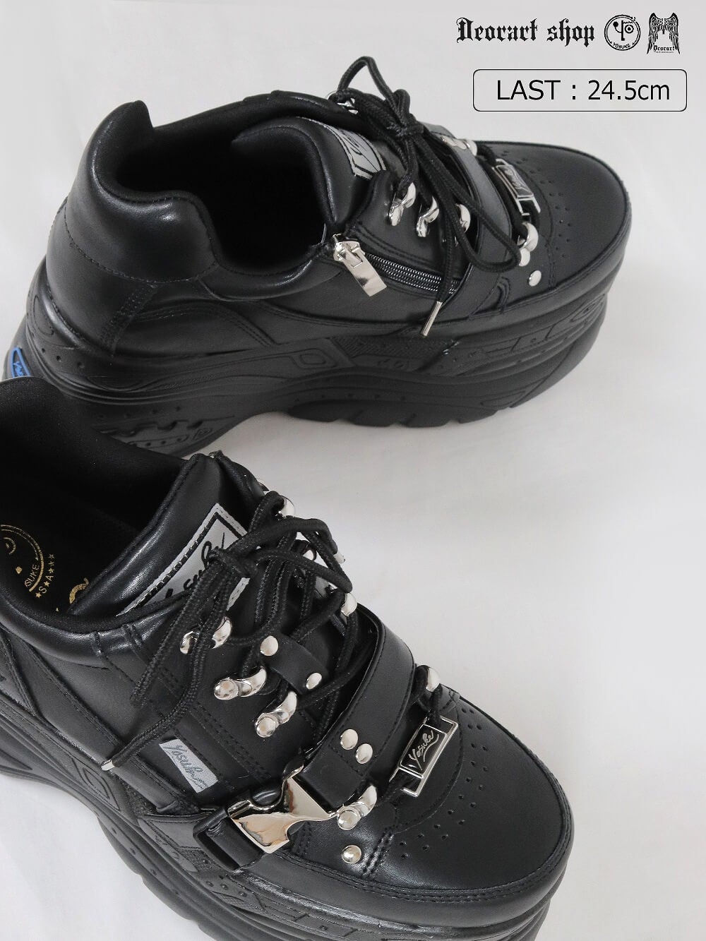 Deorart,ディオラート,かっこいい,厚底シューズ,厚底スニーカー,盛れる,美脚,ハイソールシューズ,ホスト,歌舞伎町,コンカフェ,原宿,サブカル系,レディース,メンズ,大きいサイズ,通販,