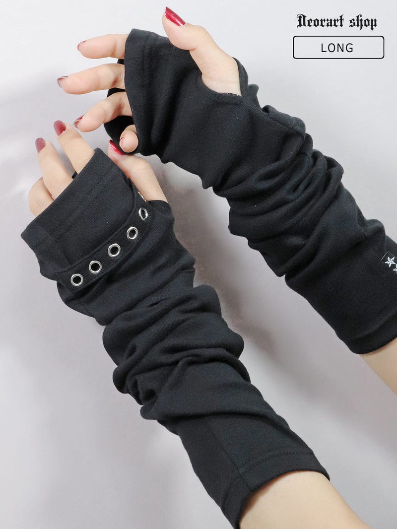 Deorart,ディオラート地雷系女子,地雷系男子,量産型ファッション,地雷系ファッション,V系ファッション,パンクファッション,バンド衣装,アームカバー,UV対策,通販,男女兼用,ユニセックス