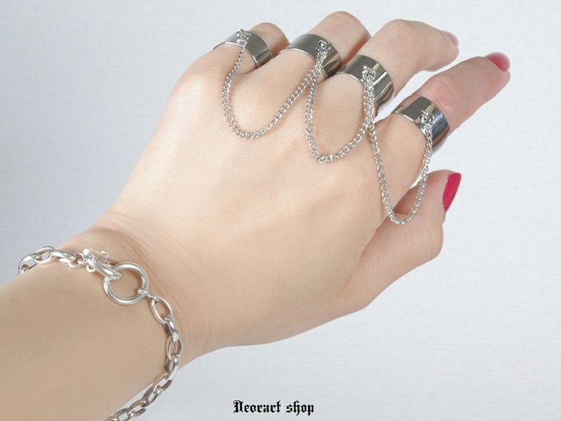 Deorart,ディオラート,リング,指輪,チェーン付き,かっこいい,V系ファッション,パンクファッション,通販,シルバーリング,20代,30代,40代