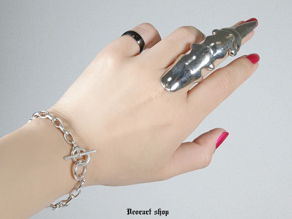 Deorart,ディオラート,アーマーリング,フィンガーリング,,ネイルリング,シルバーアクセ,V系ファッション,パンクファッション,通販,ホスト系ファッション,
