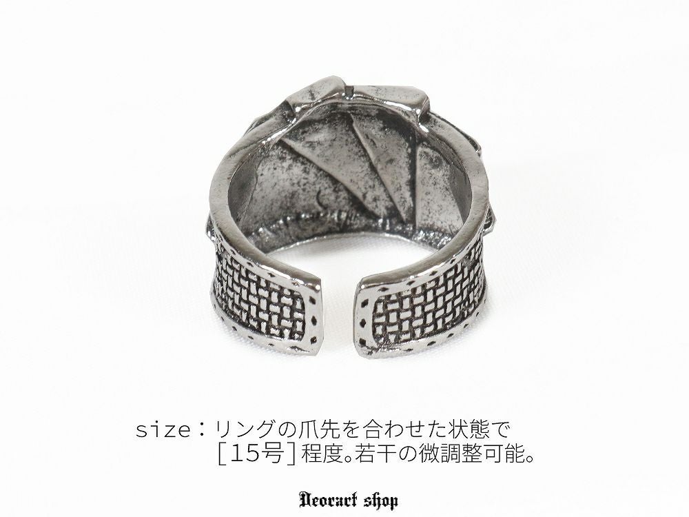 Deorart,ディオラート,リング,指輪,トランプ柄,トランプモチーフ,ラインストーン付き,シルバーリング,通販,アリスモチーフ